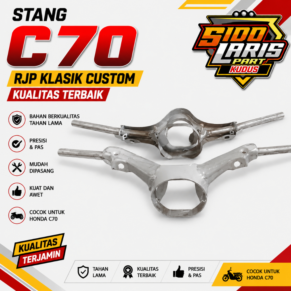 Stang C70-batok Stang C70-Kepala Stang C70