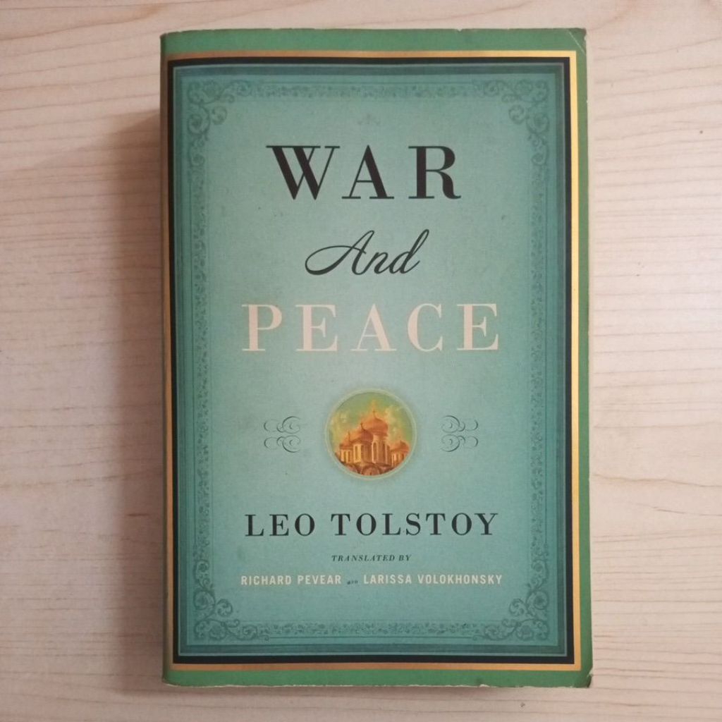 NOVEL WAR AND PEACE BY LEO TOLSTOY