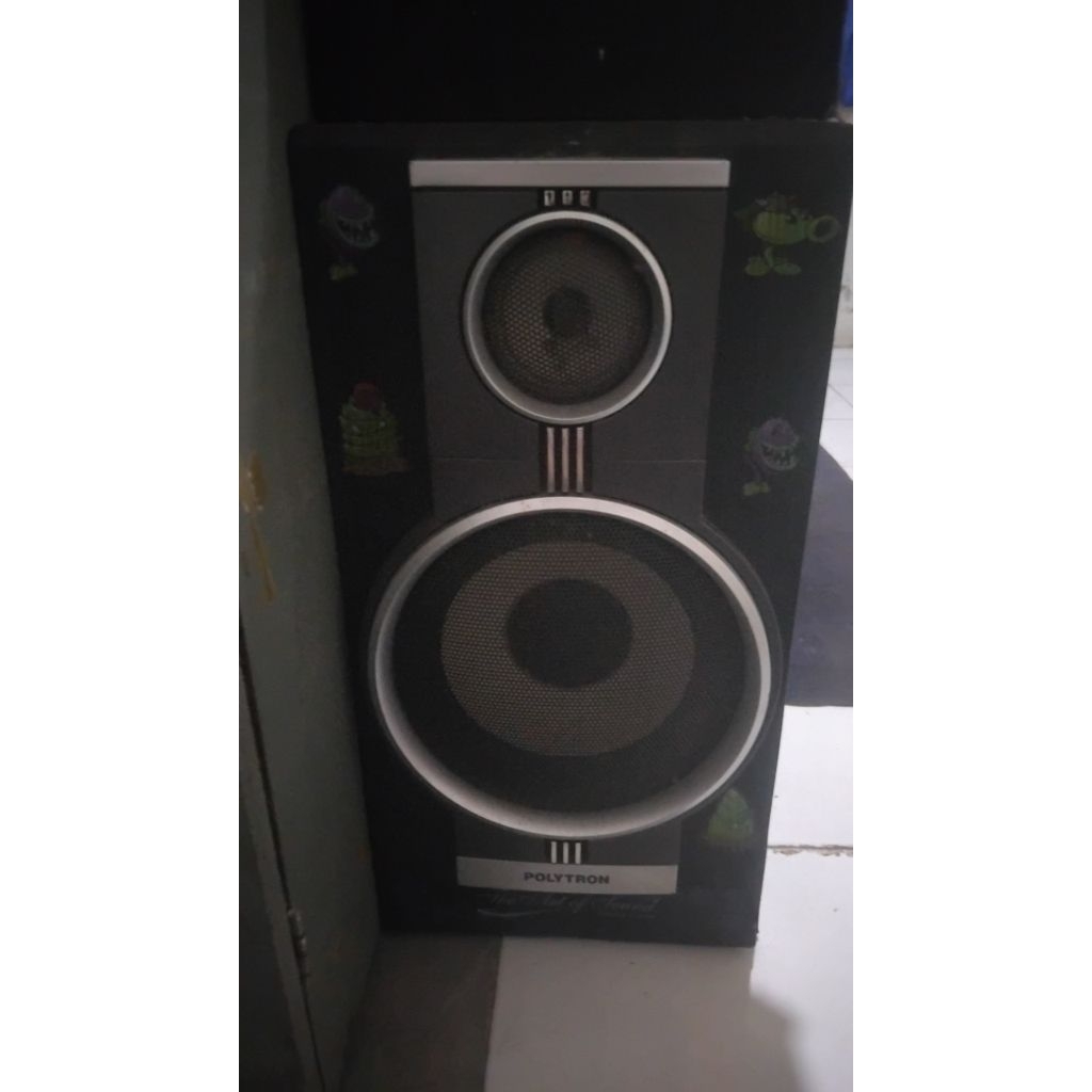 speaker pasif 8" bekas aktif polytron