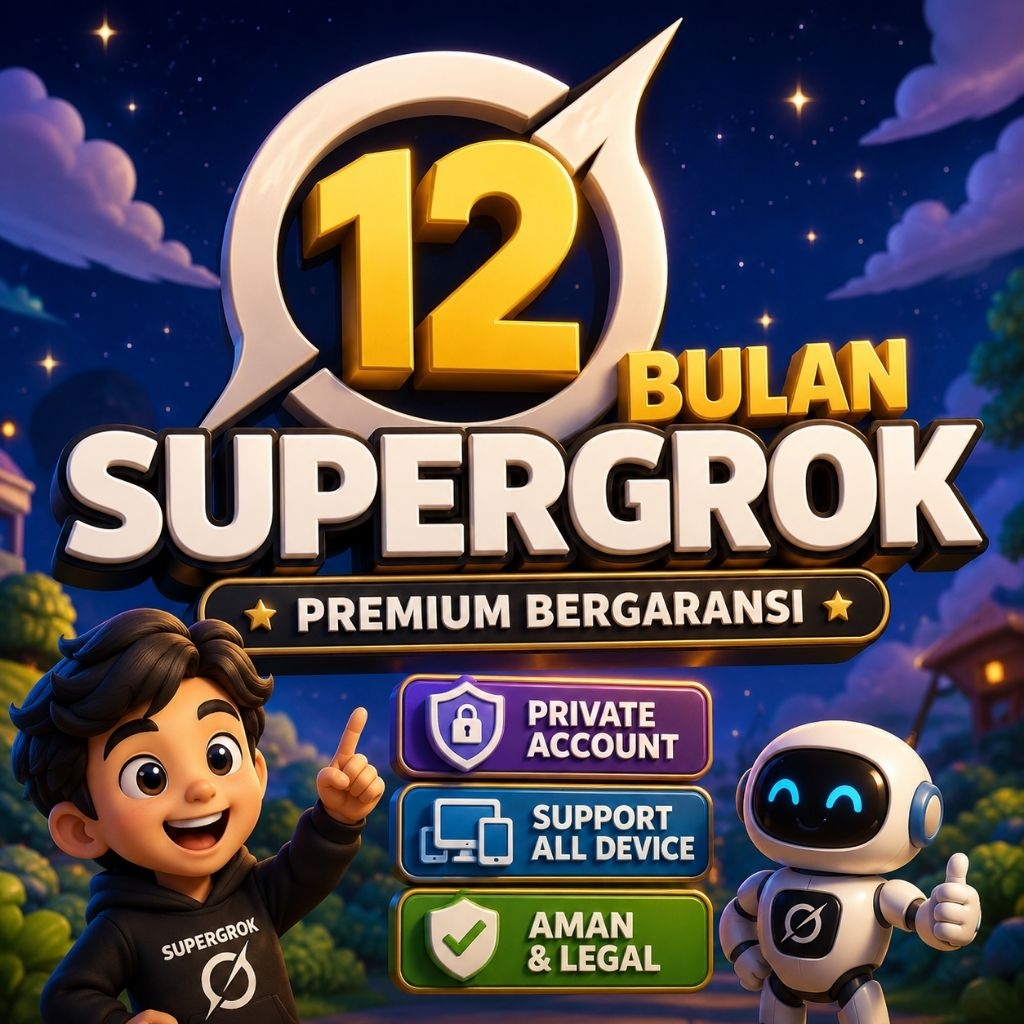 SUPERGROK AI PREMIUM PRIVATE BERGARANSI