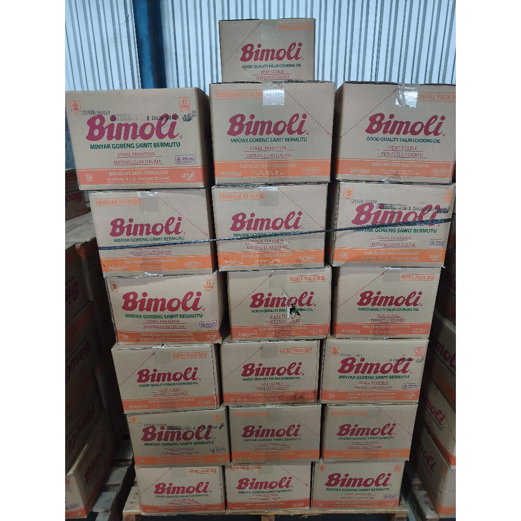 [LANGSUNG KIRIM] Minyak Goreng BIMOLI 2 Liter 1 Karton (Dus) Isi 6 Pcs Tidak PO bisa COD Instant Rea