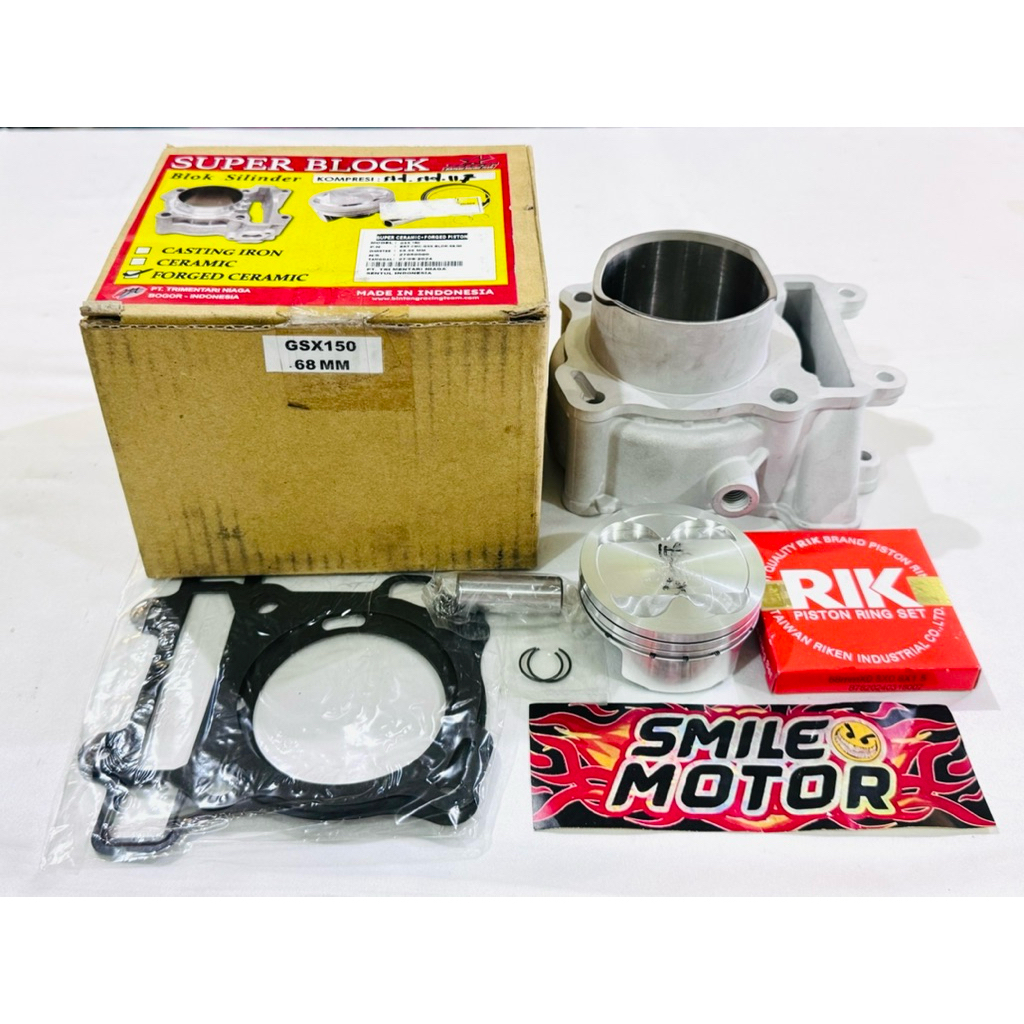 BLOK SET KERAMIK BRT GSX 150 / FU FI  68MM