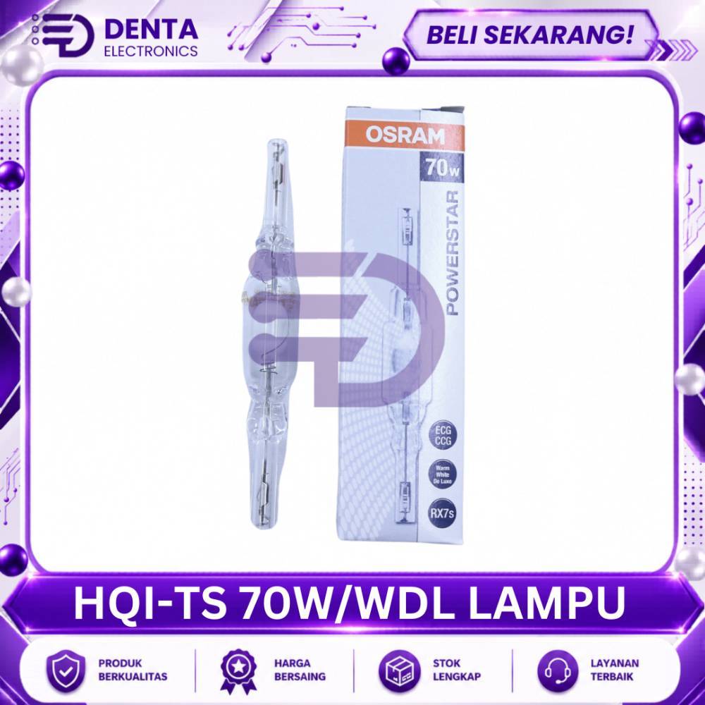 HQI-TS 70W/WDL LAMPU - Komponen Elektronik