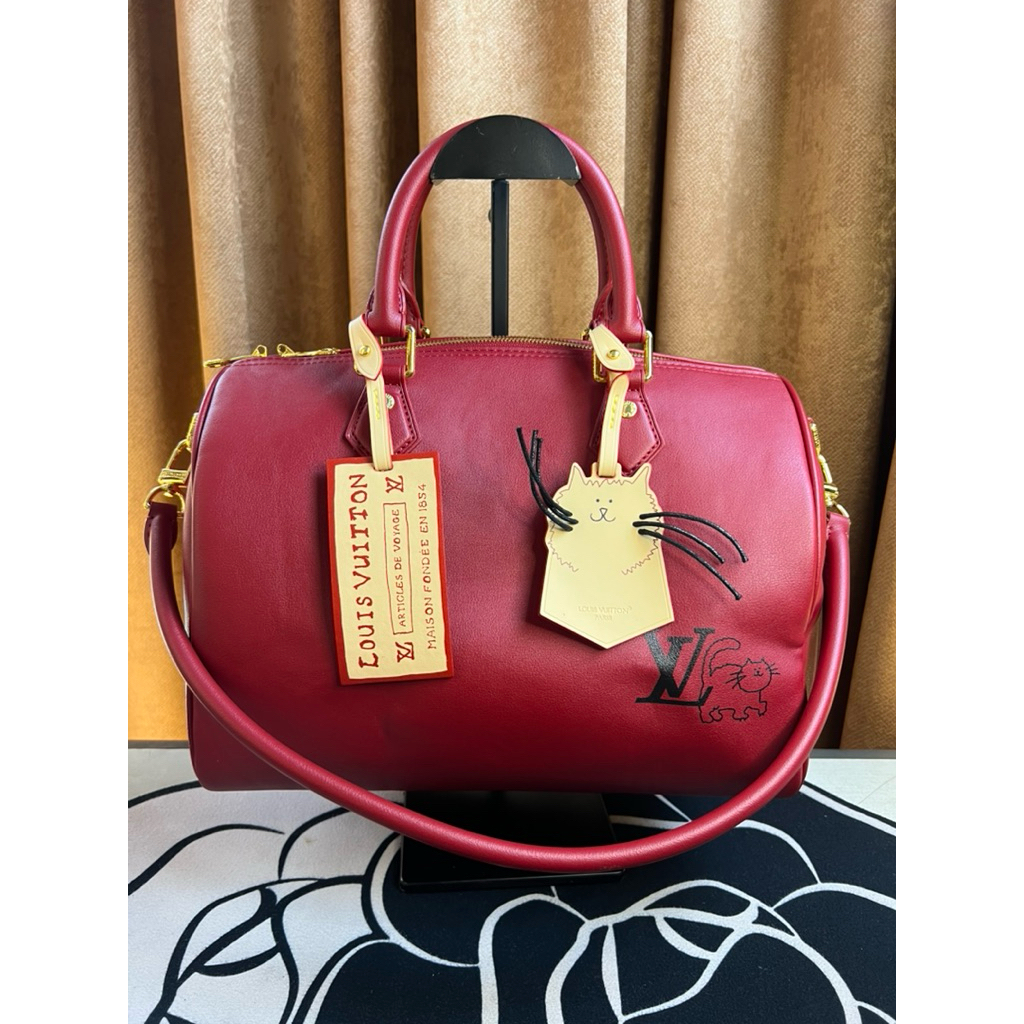 elpong speedy kucing maroon 30cm