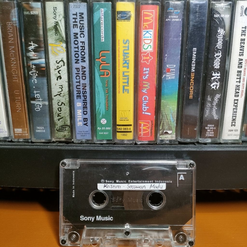 Kaset Pita Kristina Secawan Madu Dangdut hanya kaset