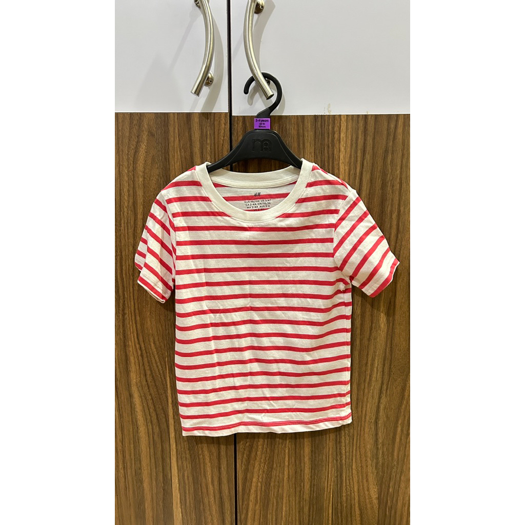 HM Kids Basic Tee Kaos Anak Laki Laki Perempuan