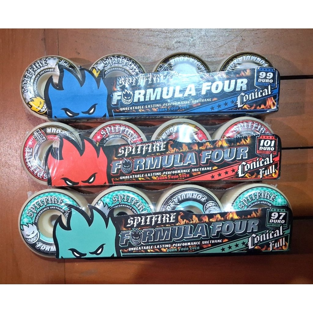 Spitfire Wheels Skateboard Conical Full