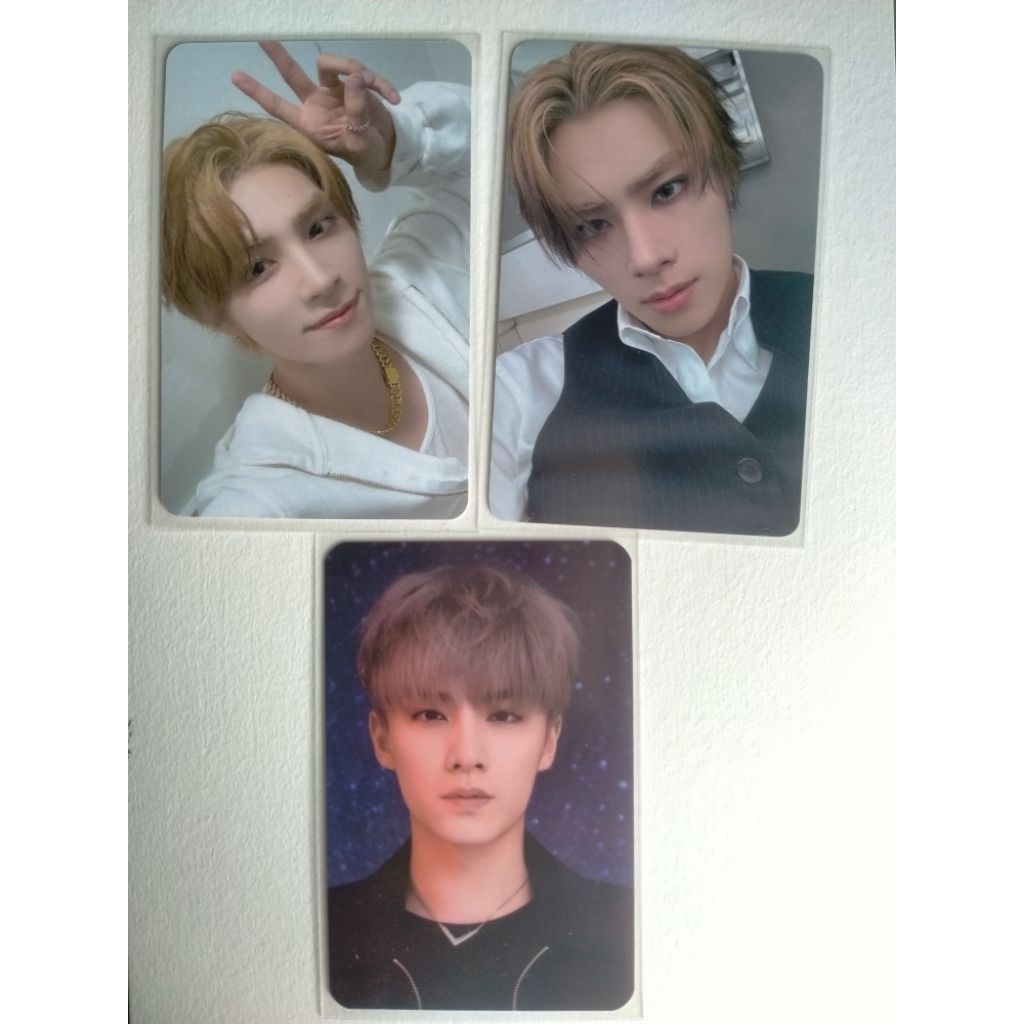 pc photocard official xiaojun wayv nct big bands pob preorder benefit everline prokey projection key