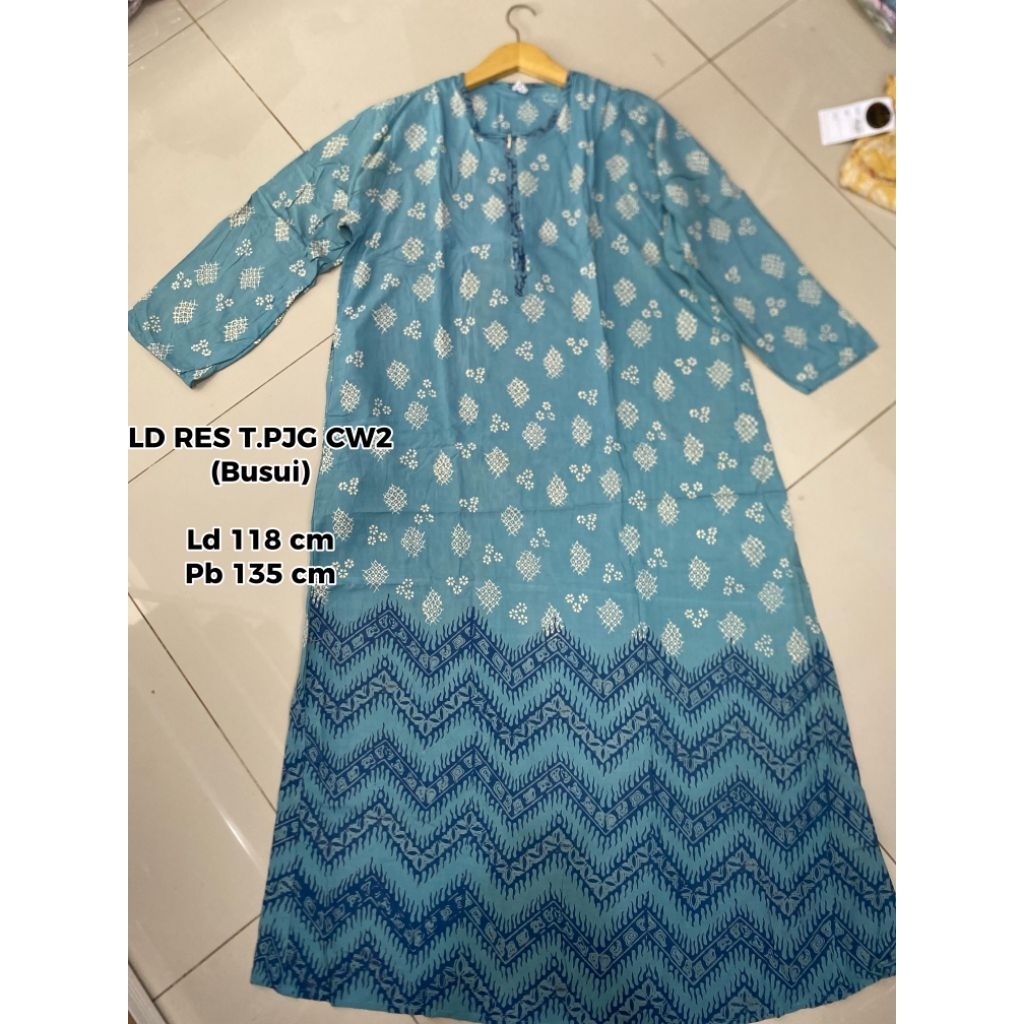 DASTER LD RES T.PANJANG BATIK LU-ZA, ORIGINAL