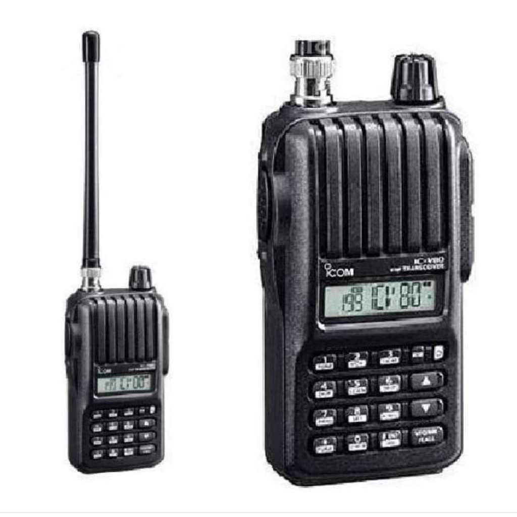 HT ICOM IC-V80 VHF ORIGINAL JAPAN BEKAS SEPERTI BARU MULUS TOTAL SEGEL ELI