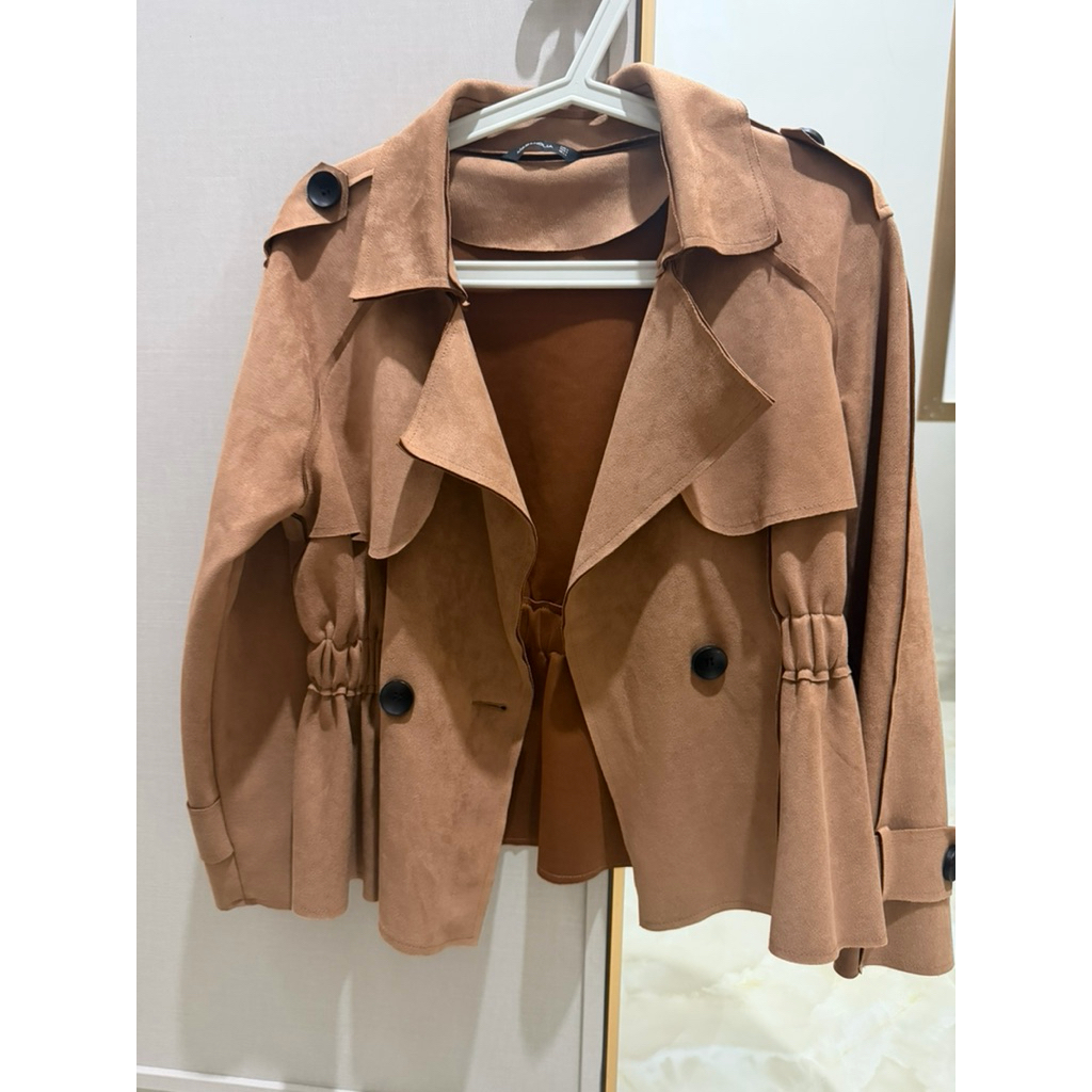 preloved brown jacket magnolia