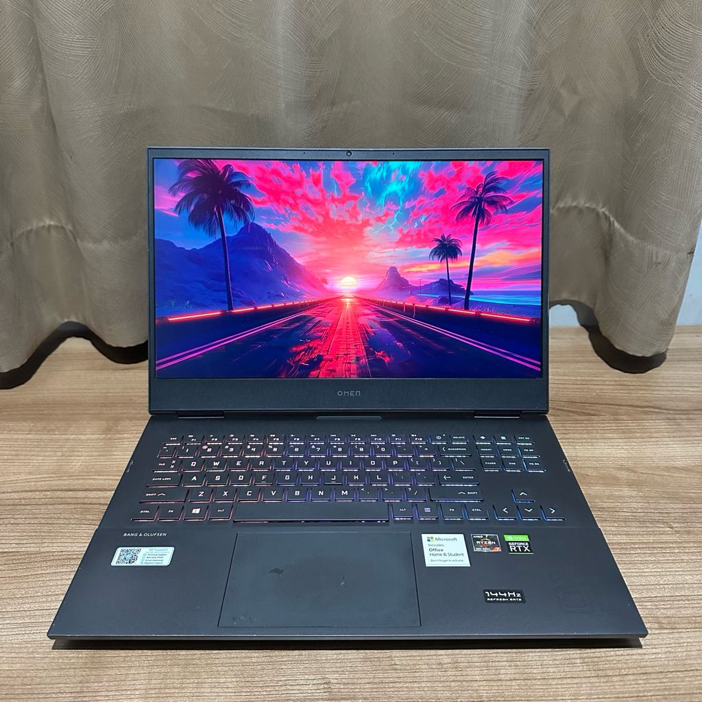 Laptop Gaming HP Omen 16 Ryzen 7 5800H RTX 3070 8GB RAM 16GB/512GB
