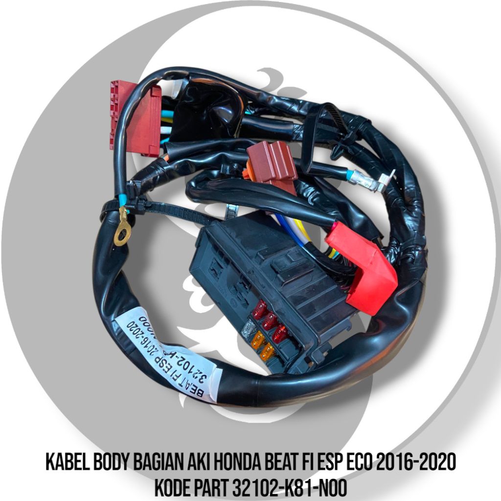 Kabel Aki Sub Harness Beat Fi Esp K81 Eco 2016-2020 Kode Part 32102-K81-N000
