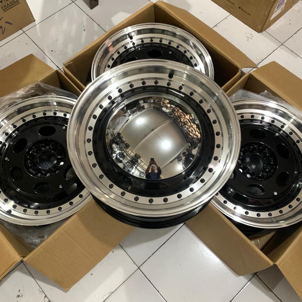Velg r17 retro classic pcd 5x100-112 velg ring 17 hsr mirror
