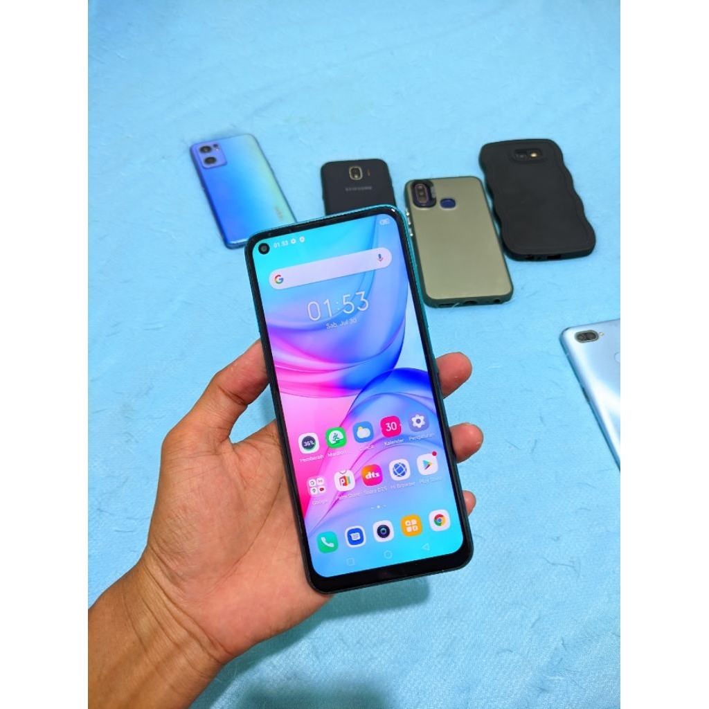 INFINIX HOT 10 RAM 4GB/64GB SECOND RESMI BERGARANSI DAN BISA RETUR YA