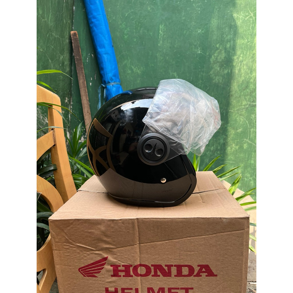 HELM ORIGINAL HONDA SCOPY RETRO HALF FACE