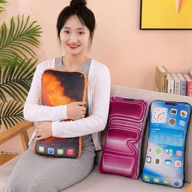 Bantal Sofa Motif Hp iPhone Unik Dan Lucu Untuk Sofa & Hadiah