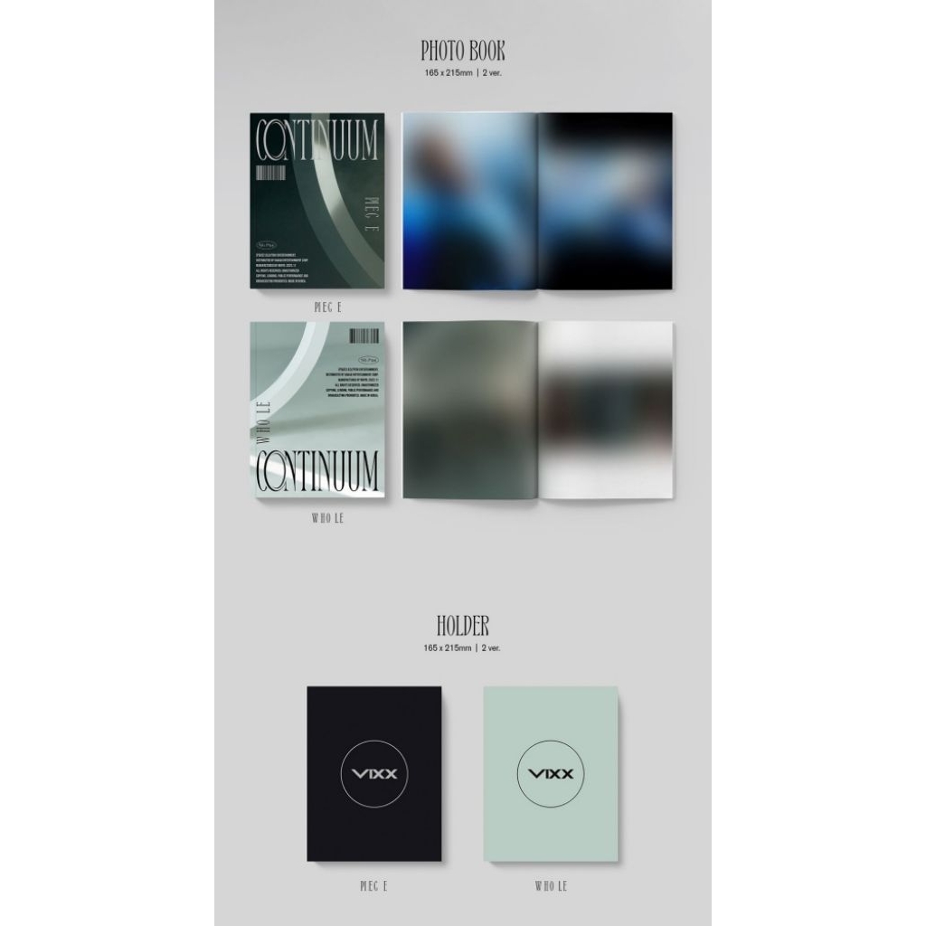 VIXX Continuum Album Photobook Ver