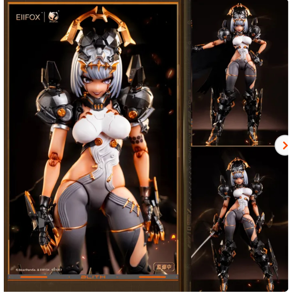 Eiifox & Bearpanda EOR7 Crown of Vengeance Painted Finished 1/12 Action Figure