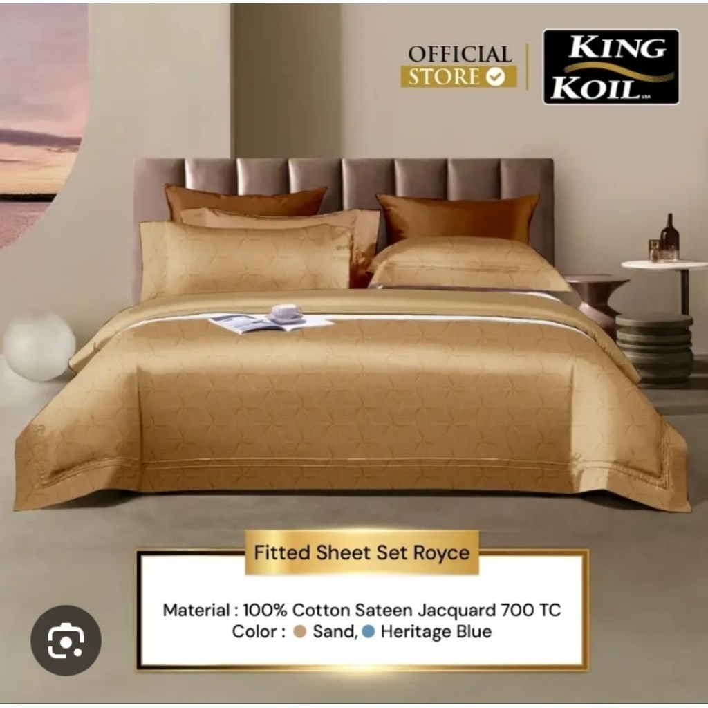 king koil ROYCE premium bedlinen sprei set