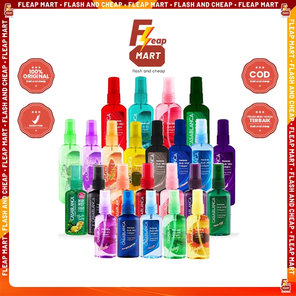 CASABLANCA Body Mist Cologne 50mL & 100mL - Parfum Femme Homme