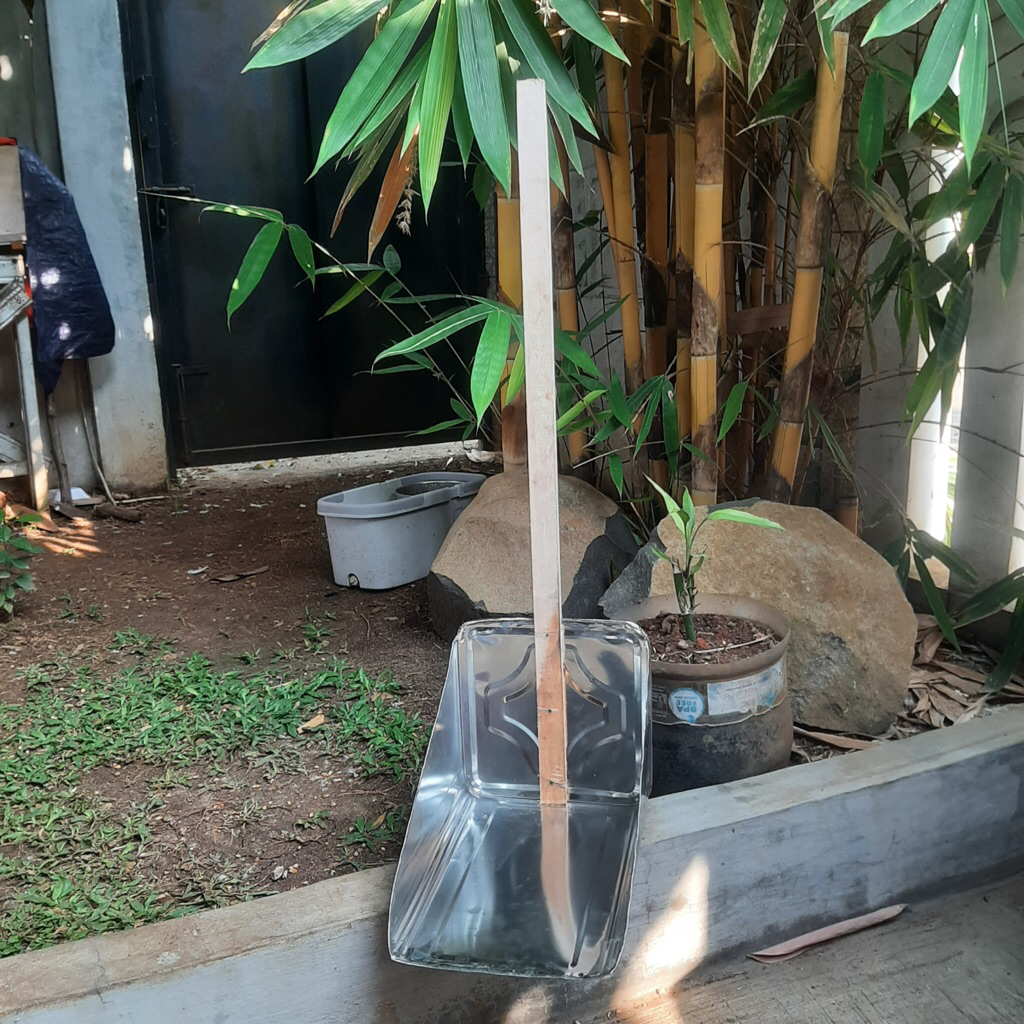 Promo Obral Pengki Kaleng Tebal Awet / Serok Sampah Seng Besar / Pengki Kaleng Blek