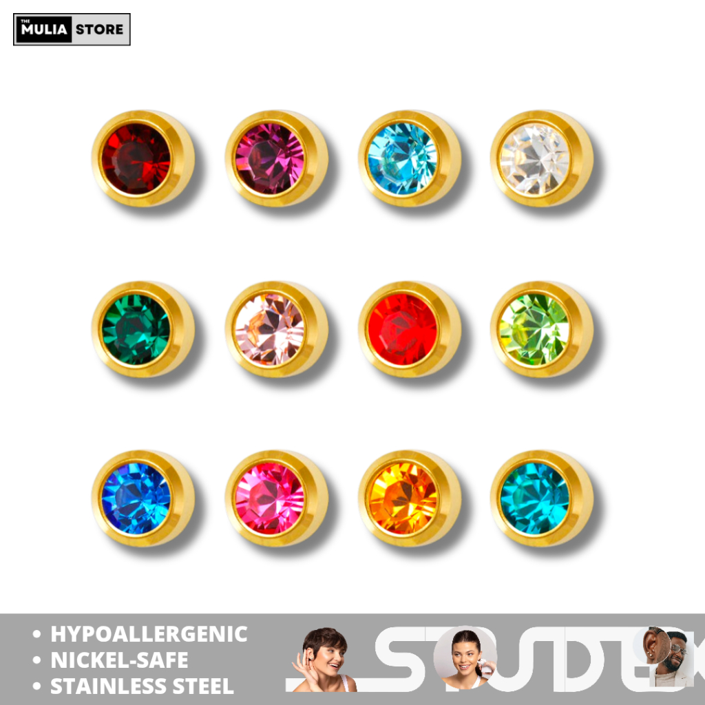 STUDEX Anting Tindik/Kerabu Tembak/Subang Tembak Bayi/Balita/Anak-Anak/Remaja/Dewasa Studex Original