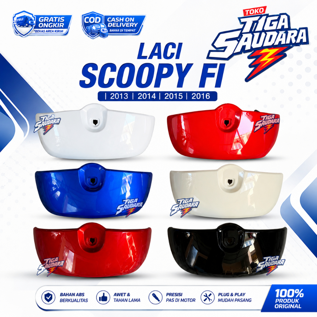 Laci Dashboard Scoopy FI 2013 2014 2015 2016 | Rak Dashboard Scoopy Old | Kantong Depan Motor Scoopy