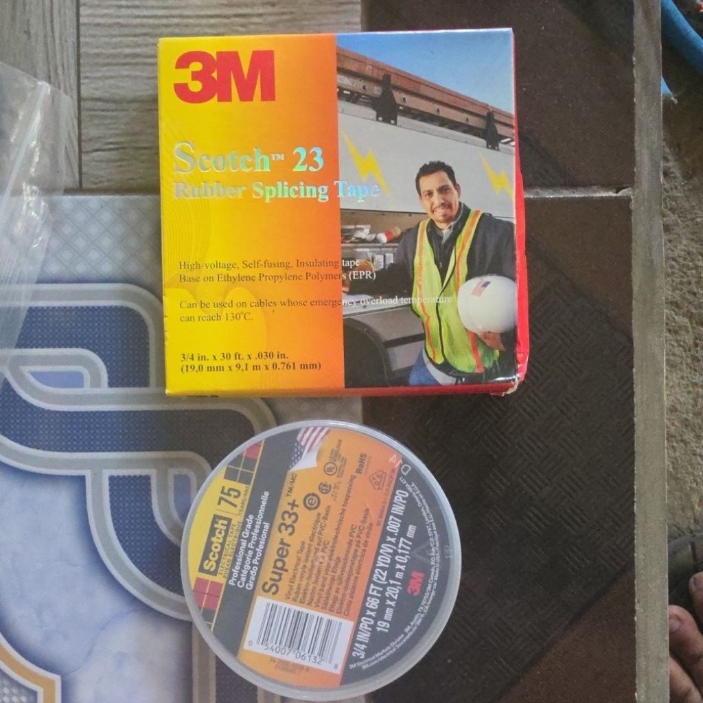 3M Isolasi Karet Scotch 23 Anti Air