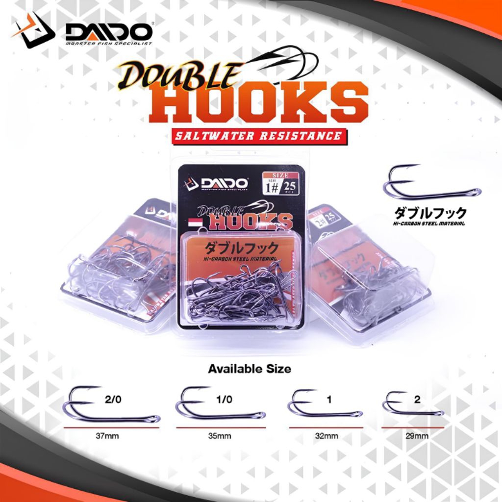 KAIL PANCING - DAIDO DOUBLE HOOK