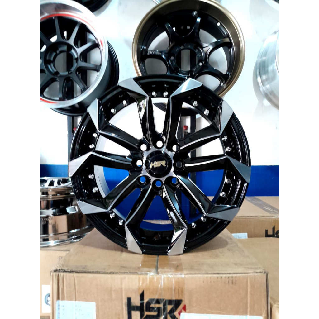 Pelek HSR Labang Ring 15 Double PCD Mobil Avanza Freed Datsun Dll