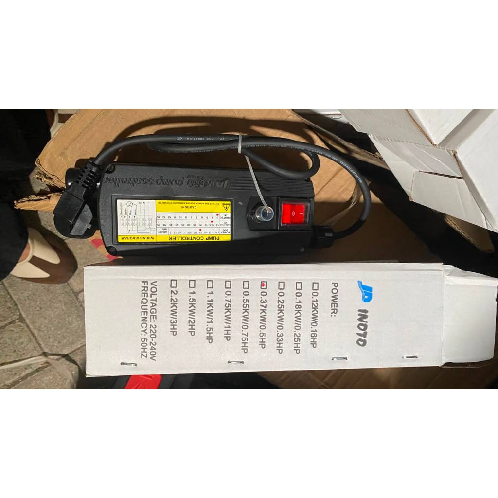 INOTO CONTROL BOX PUMP CONTROLER 0.75KW/0.50HP