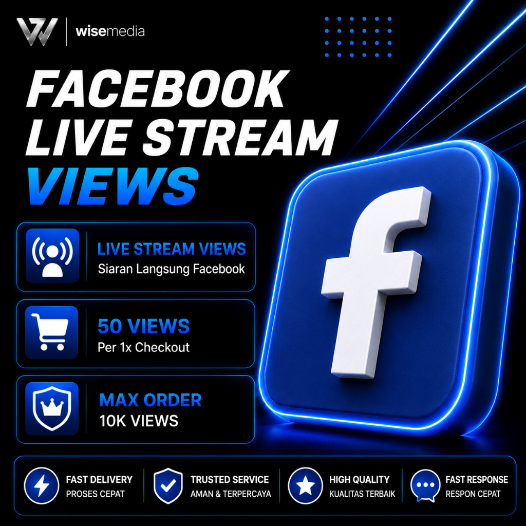 Facebook Live Stream Views | Tambah View Live Facebook | Facebook Live Views | Viewers Facebook Live