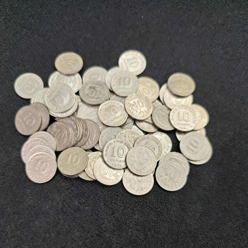 KOIN INDO KUNO 10 RUPIAH TAHUN 1971