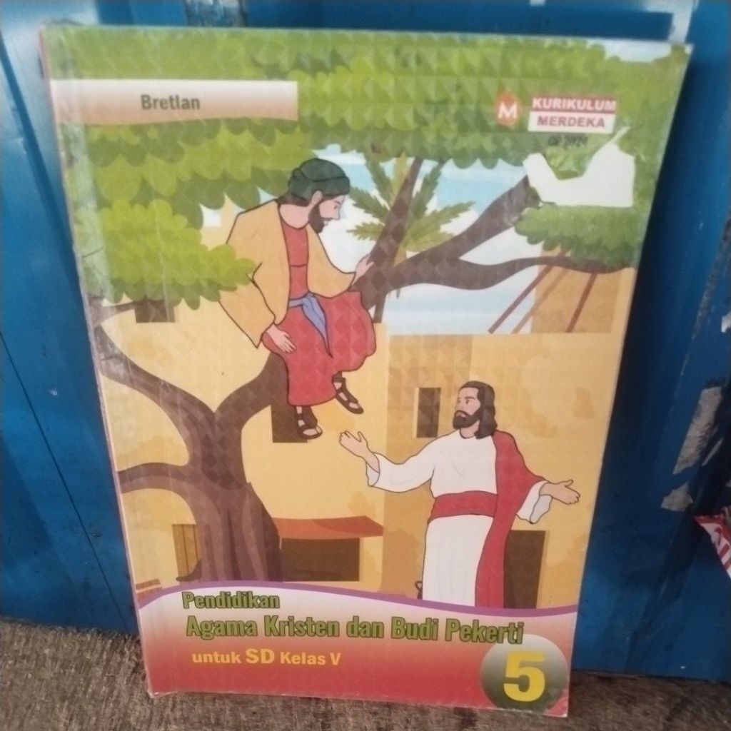 Buku pendidikan Agama Kristen dan Budi pekerti untuk SD kelas V PENERBIT BINA MEDIA PERINTIS