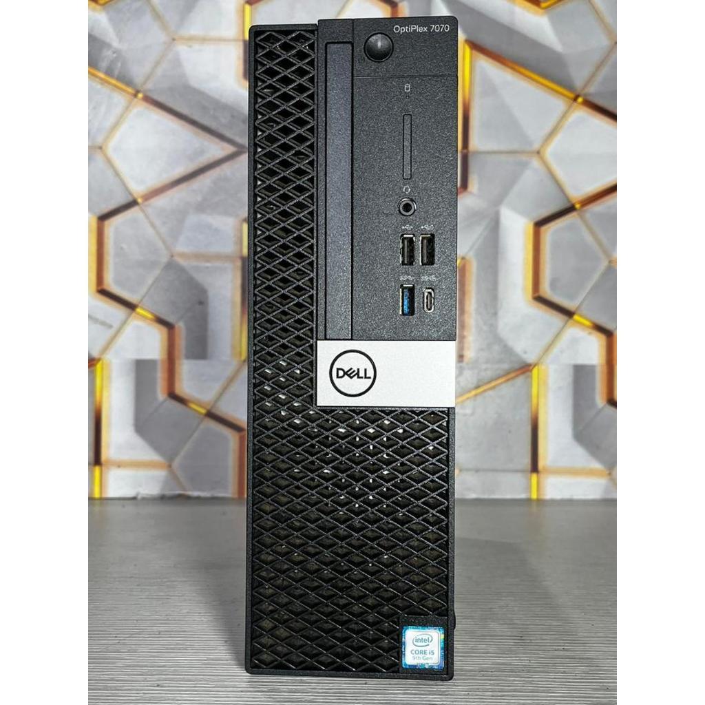 JUAL MURAH PC Build-Up DELL Optiplex 7070 SFF Intel Core i5-9500 UP TO 4.40GHz Gen 9 RAM 16GB SSD 51
