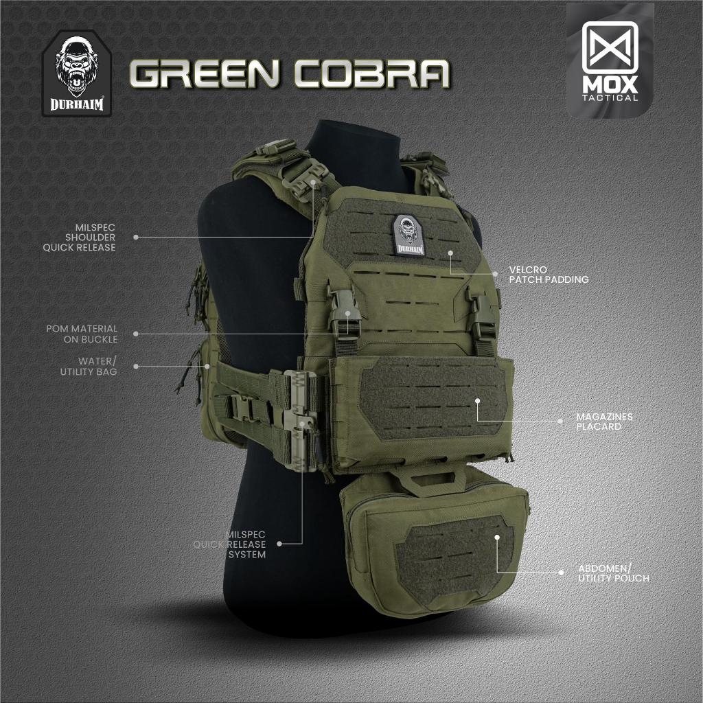 ROMPI | DURHAIM BODY VEST GREEN COBRA