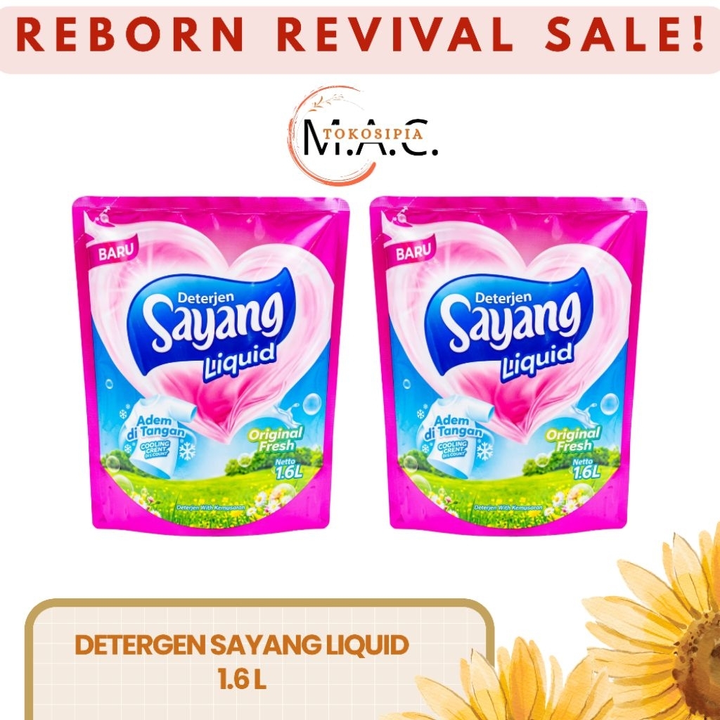 Detergen Sayang 1,6 L
