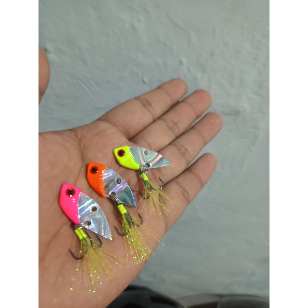 metal vibra / sirip hiu 5gram & 7gram