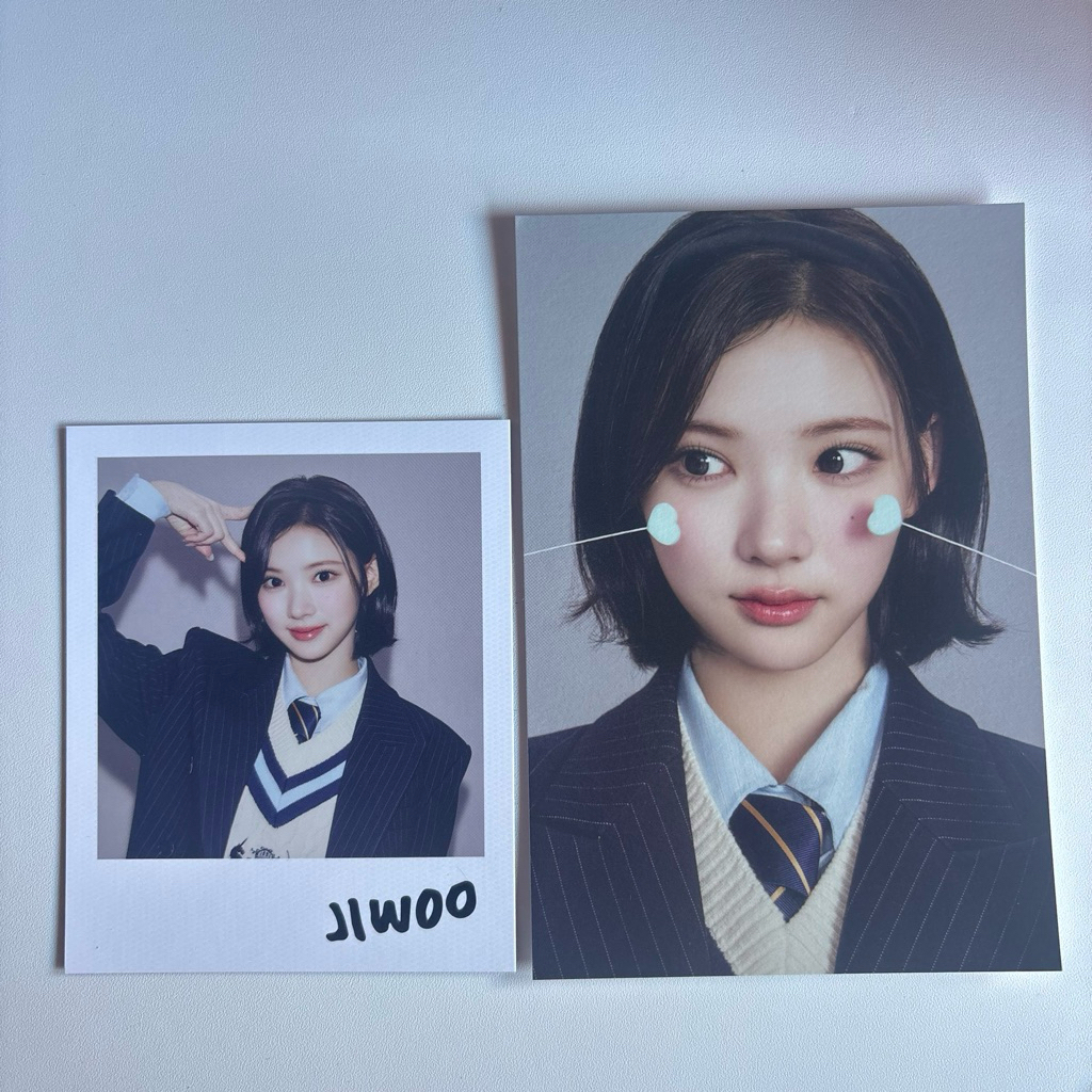 [READY STOCK] OFFICIAL POSTCARD PHOTOPACK POLAROID HEART2HOUSE H2H HEARTS2HEARTS CARMEN JIWOO JUUN M