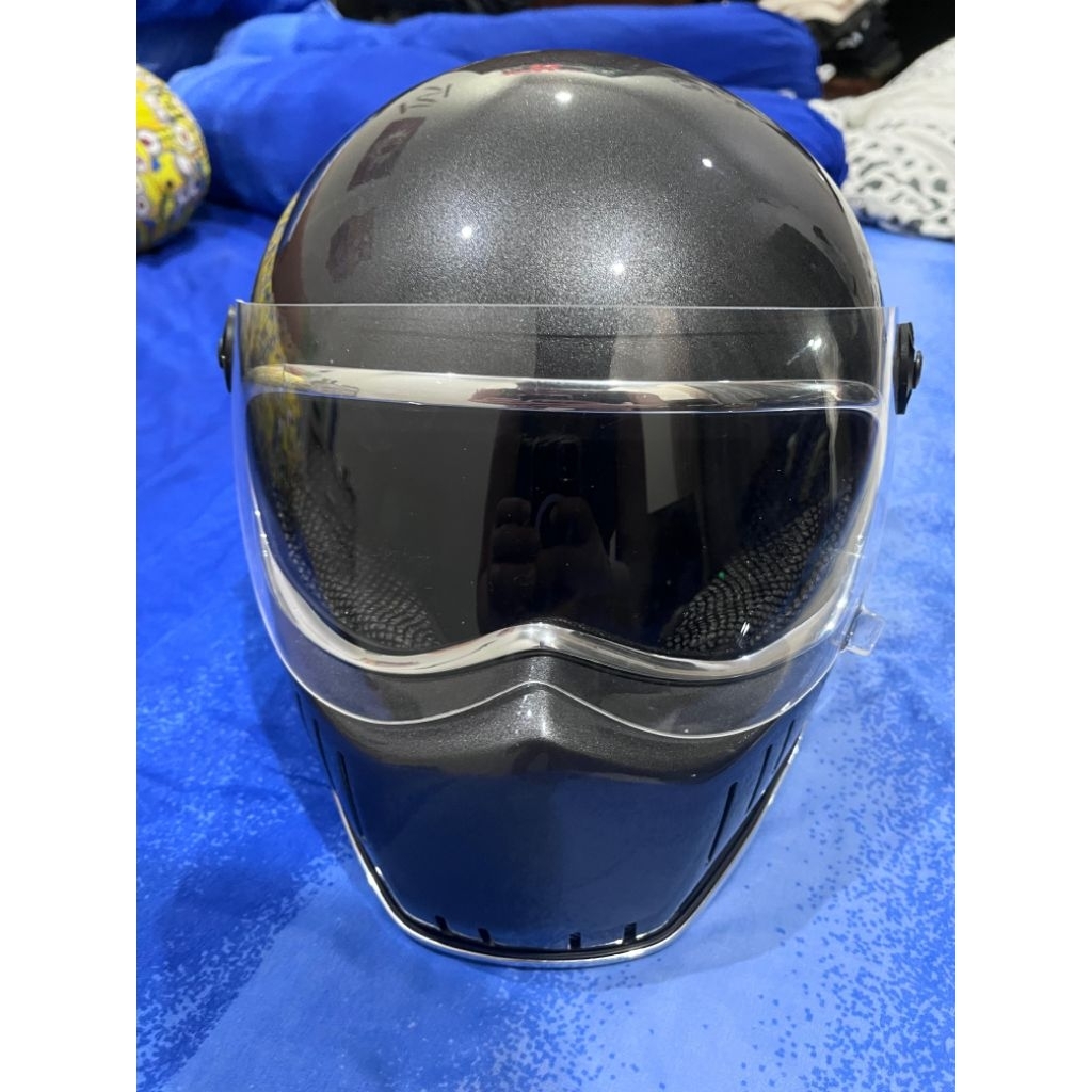 Custom Helm Simpson Bandit Klasik Retro Full Face