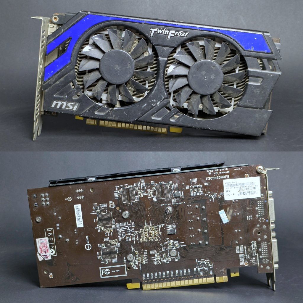 Part - MSI Nvidia Geforce GTX 650 Ti 1G