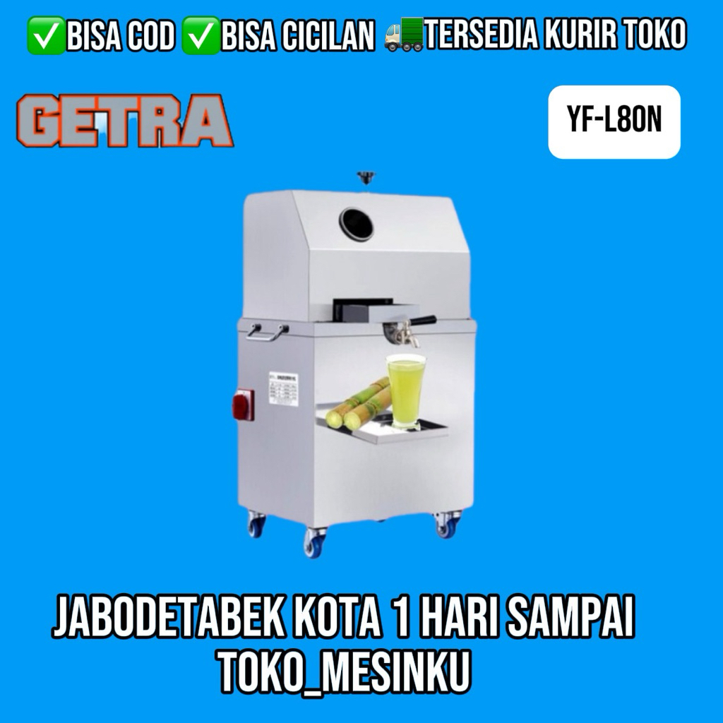 SUGAR CANE PRESSER GETRA YF-L80N / YF L80N MESIN PRESS TEBU - YF-L80N