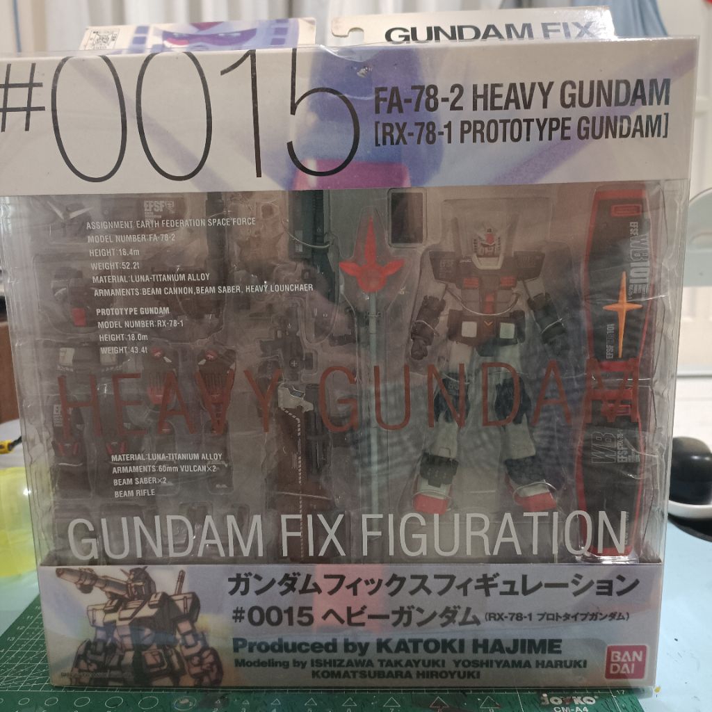 GUNDAM FIX FIGURATION GFF FA-78-2 HEAVY GUNDAM