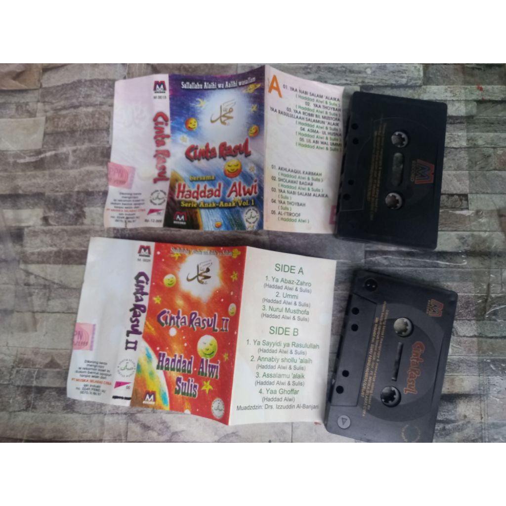 Kaset Cinta Rasul (Sepaket)
