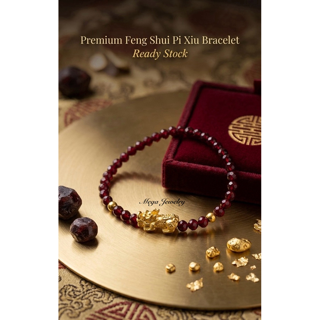 Premium Feng Shui Pixiu Bracelet Bead 4mm