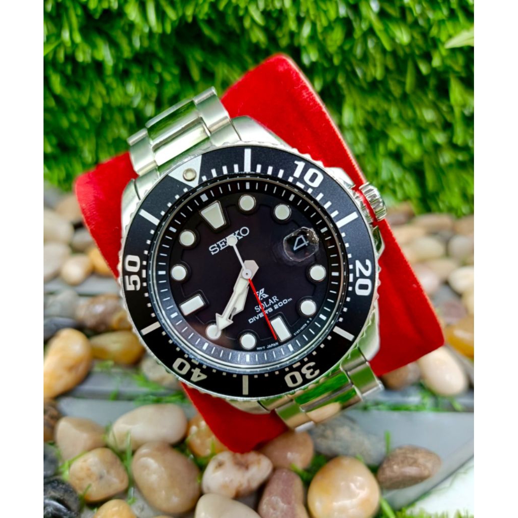 Seiko Prospex Solar Diver Black Dial Original