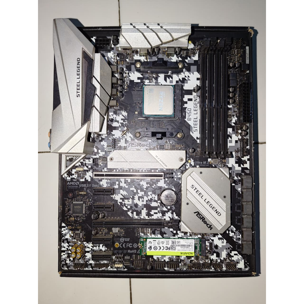 Motherboard ASRock B450 Steel Legend