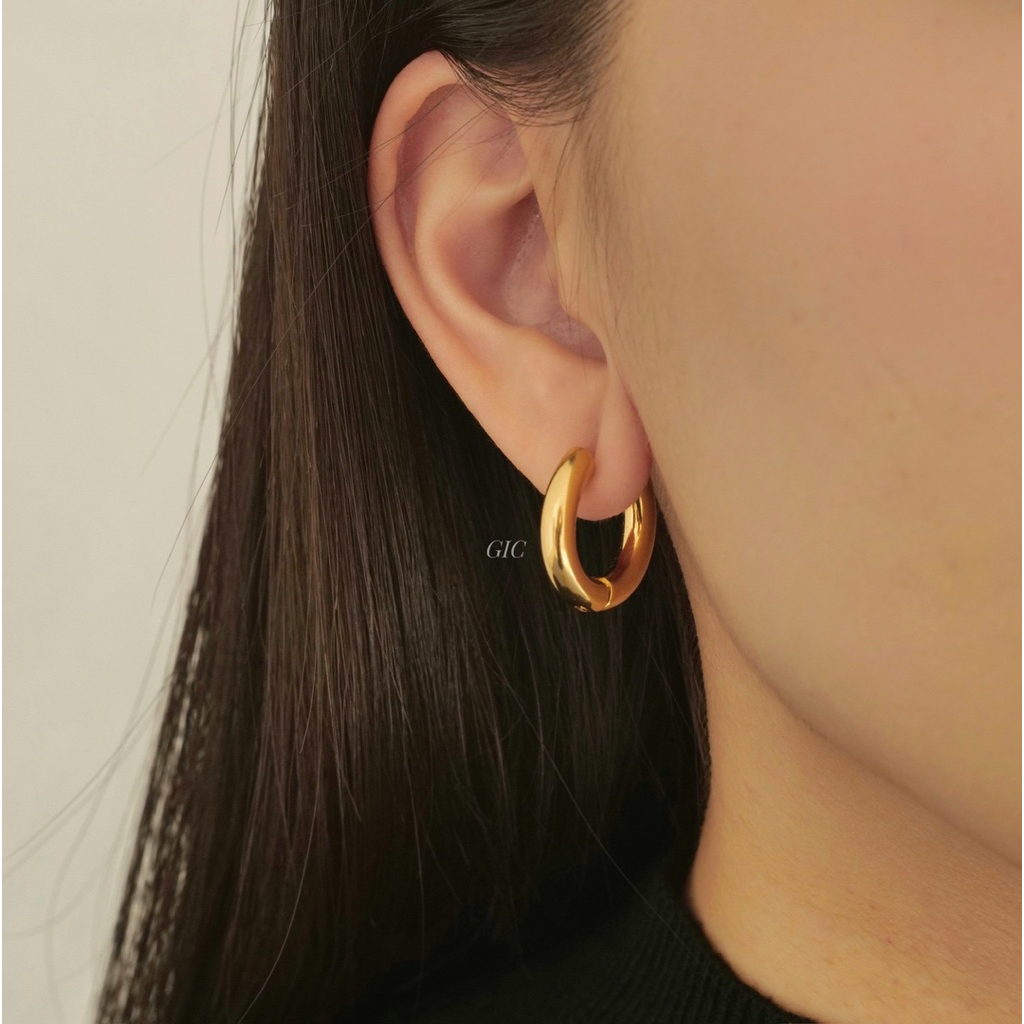 GIC - Gia Earring | Anting Hoop Wanita Anti Karat