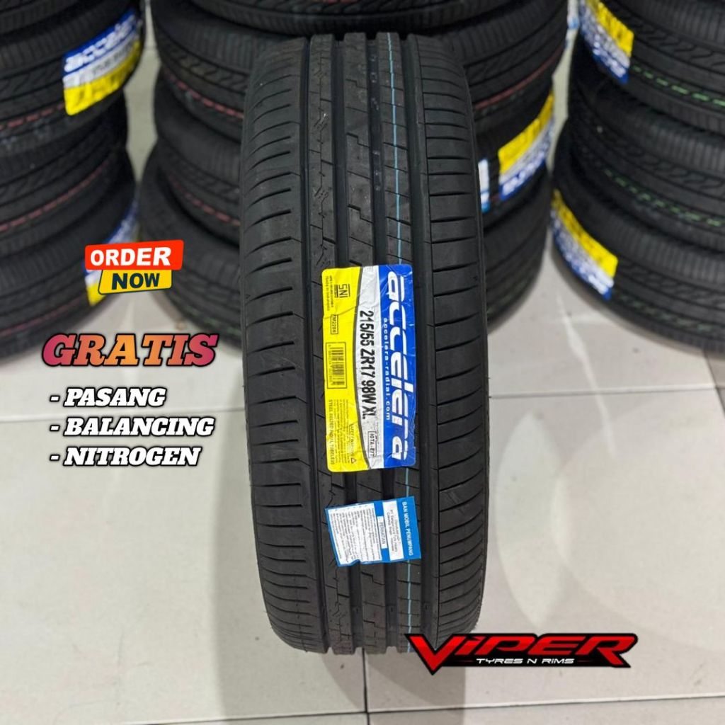 BAN 215 55 R17 ACCELERA IOTA EVT BAN STANDART MOBIL HRV JUKE CRV R17 215/55 ACCELERA